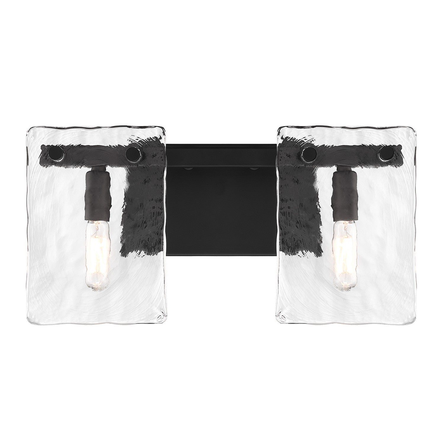 Savoy House - 8-8204-2-BK - Two Light Bathroom Vanity - Genry - Matte Black