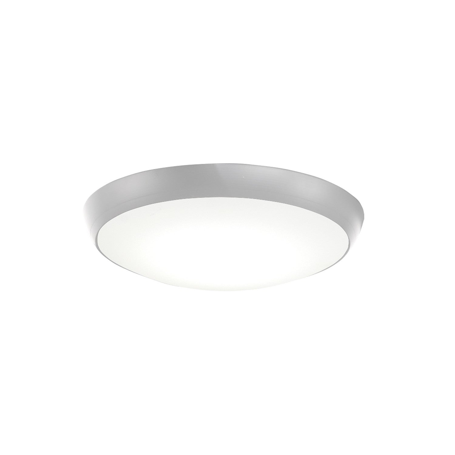 Minka Aire - K9873L-GRY - LED Fan Light Kit - Simple Flush Light Kit - Grey