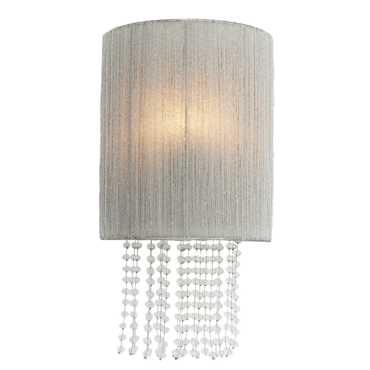 Metropolitan - N1510-613 - One Light Wall Sconce - Crystal Reign - Polished Nickel