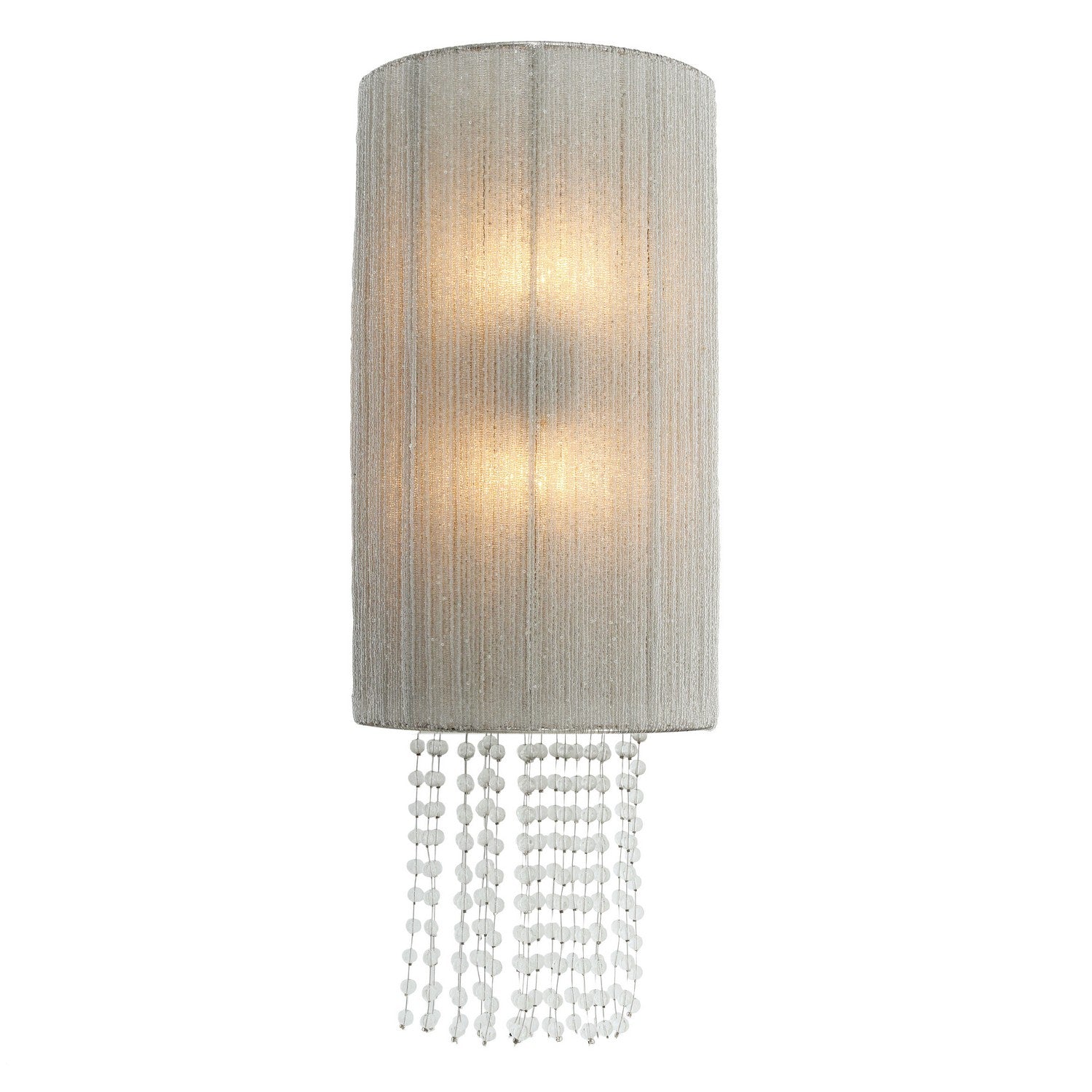 Metropolitan - N1511-613 - Two Light Wall Sconce - Crystal Reign - Polished Nickel