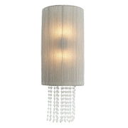 Metropolitan - N1511-613 - Two Light Wall Sconce - Crystal Reign - Polished Nickel