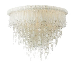 Metropolitan - N1513-613 - Three Light Flush Mount - Crystal Reign - Polished Nickel