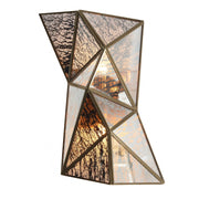 Metropolitan - N1692-863 - Two Light Wall Sconce - Geo-Gem - Artisan Brass