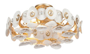 Metropolitan - N1863-760 - Three Light Semi Flush Mount - Niu - Fawn Gold