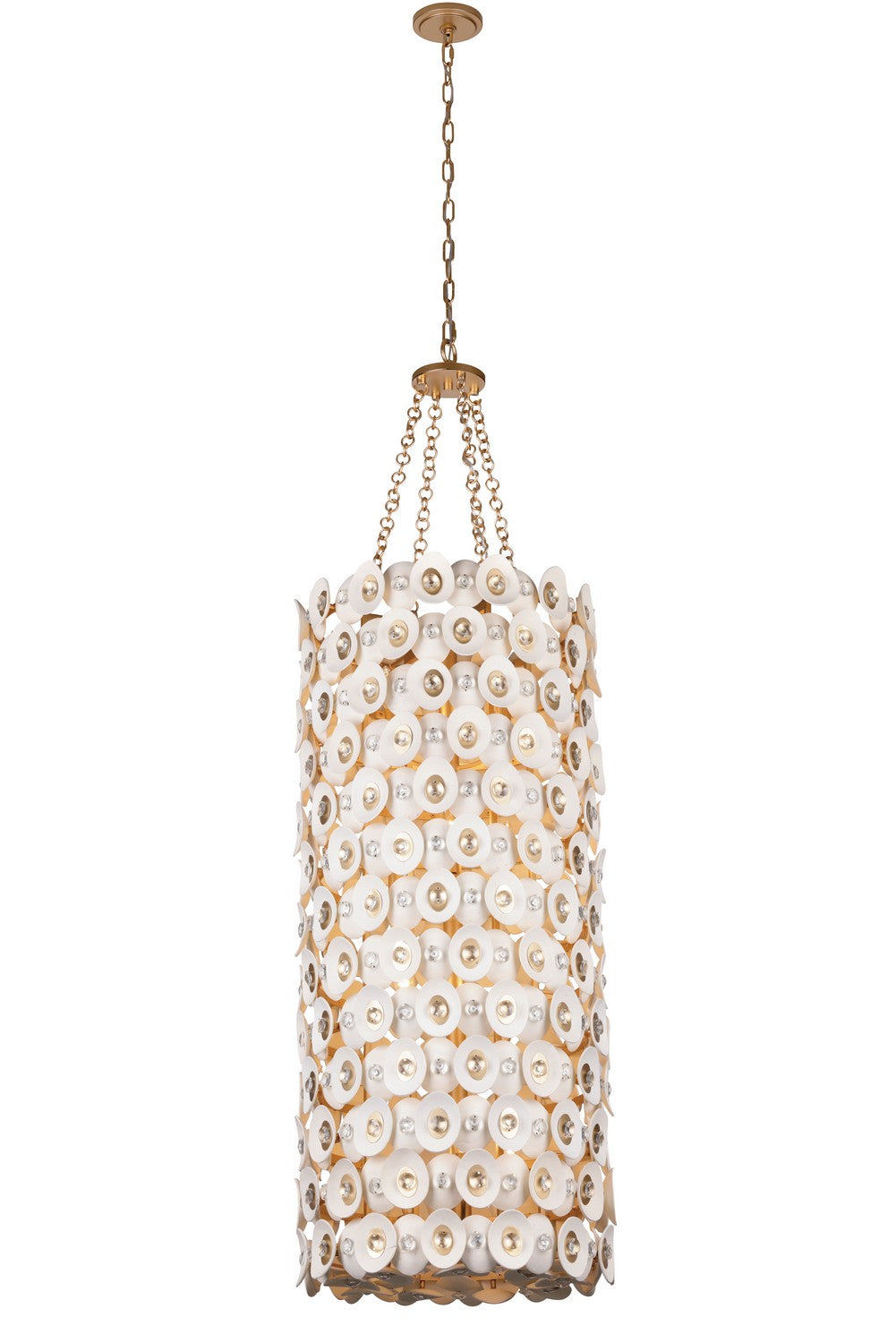 Metropolitan - N1866-760 - 12 Light Foyer Pendant - Niu - Fawn Gold
