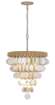 Metropolitan - N1917-759 - Eight Light Pendant - Aurelia's Cove - Autumn White