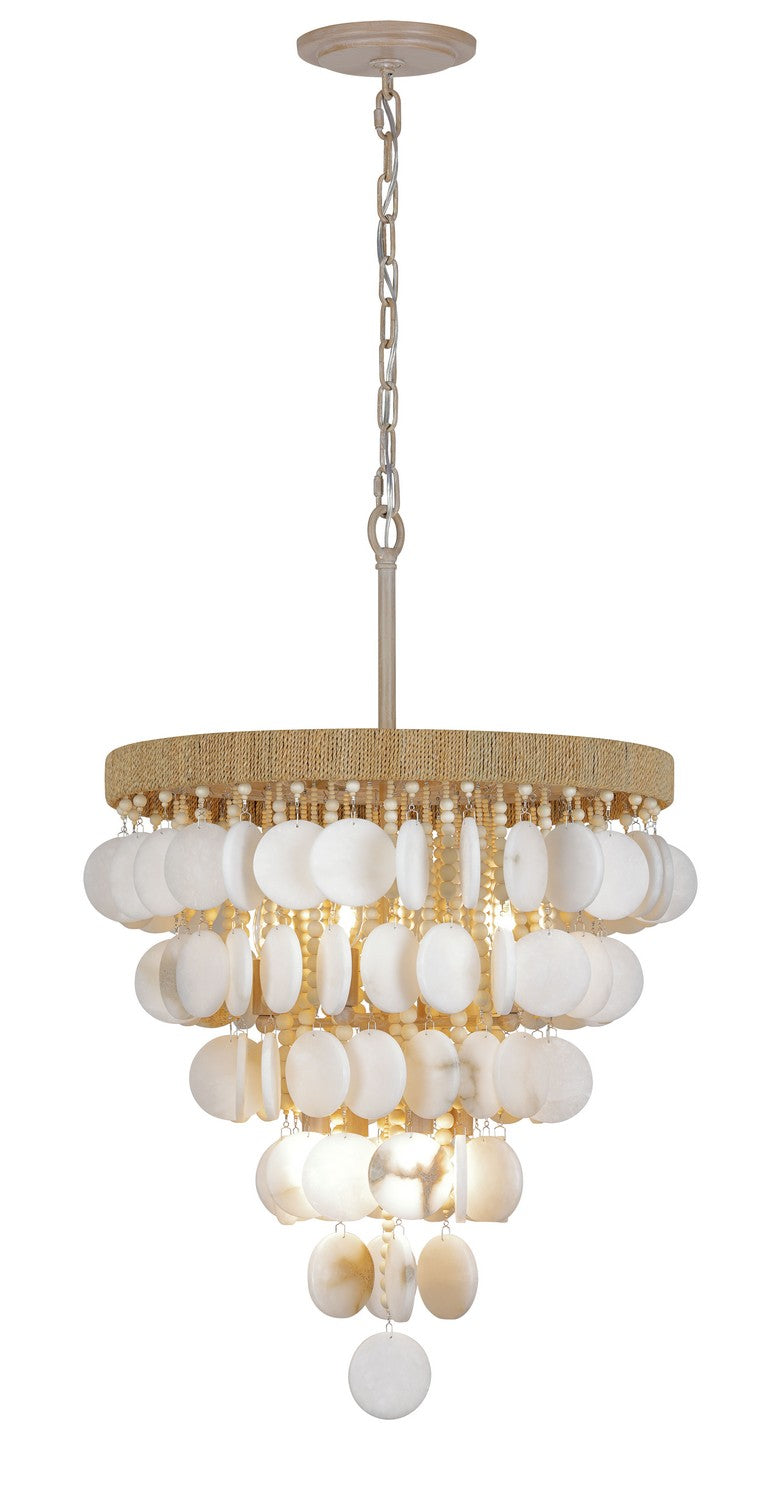 Metropolitan - N1917-759 - Eight Light Pendant - Aurelia's Cove - Autumn White