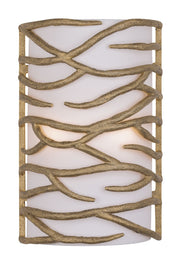 Minka-Lavery - 3712-788 - Two Light Wall Sconce - Branch Reality - Ashen Gold