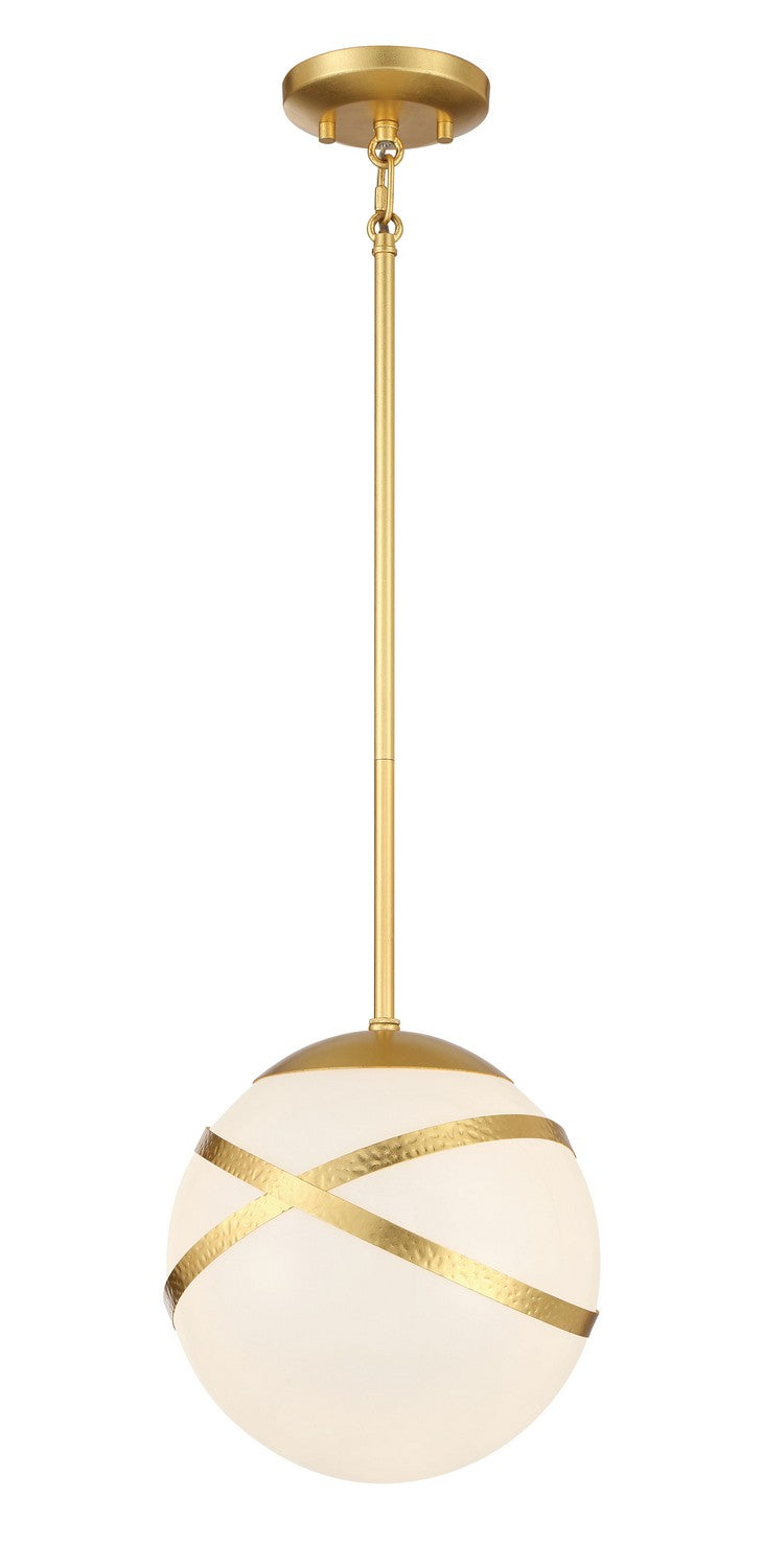 Minka-Lavery - 5431-853 - One Light Mini Pendant - Batignolles - Spring Gold Leaf