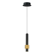 ET2 - E24751-BKGLD - LED Pendant - Reveal - Black / Gold