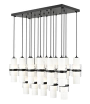 Z-Lite - 1946P-17L-MB - 17 Light Linear Chandelier - Cayden - Matte Black