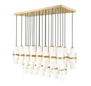 Z-Lite - 1946P-23L-MGLD - 23 Light Linear Chandelier - Cayden - Modern Gold