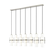 Z-Lite - 1946P-7L-BN - Seven Light Linear Chandelier - Cayden - Brushed Nickel