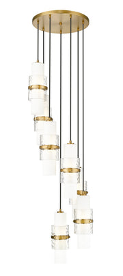 Z-Lite - 1946P-7R-MGLD - Seven Light Chandelier - Cayden - Modern Gold