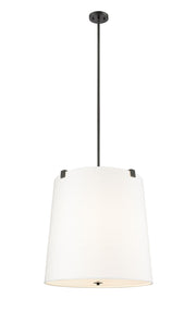 Z-Lite - 3501P24-MB - Six Light Pendant - Weston - Matte Black