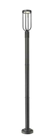 Z-Lite - 5005PHM-567P-BK-LED - LED Outdoor Post Mount - Leland - Sand Black