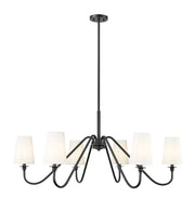 Z-Lite - 7509-6-46MB - Six Light Chandelier - Gianna - Matte Black