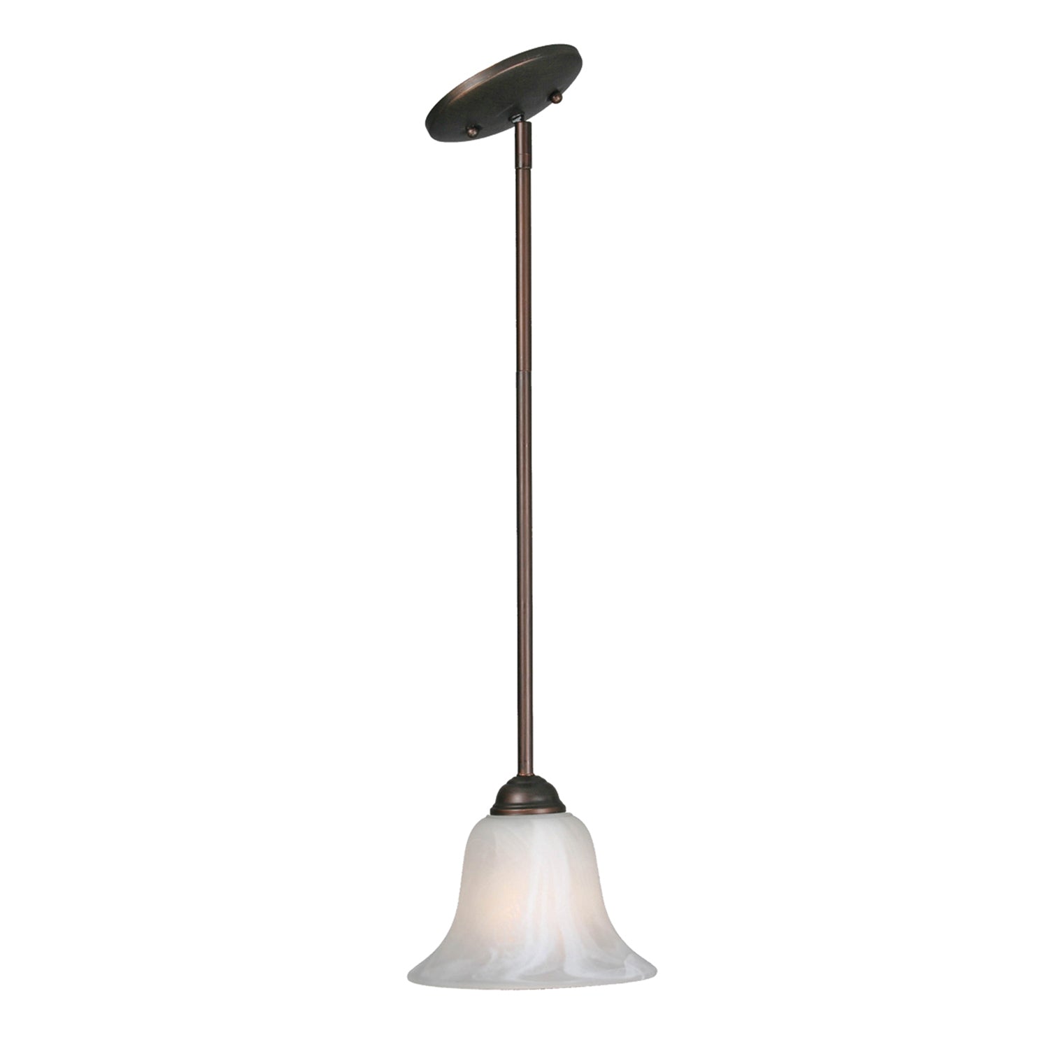 Golden - 4120 RBZ-MBL - One Light Mini Pendant - Chime - Rubbed Bronze