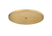 Z-Lite - CP1807R-MGLD - Seven Light Ceiling Plate - Multi Point Canopy - Modern Gold