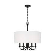 Generation Lighting - 3320205-112 - Five Light Chandelier - Seville - Midnight Black