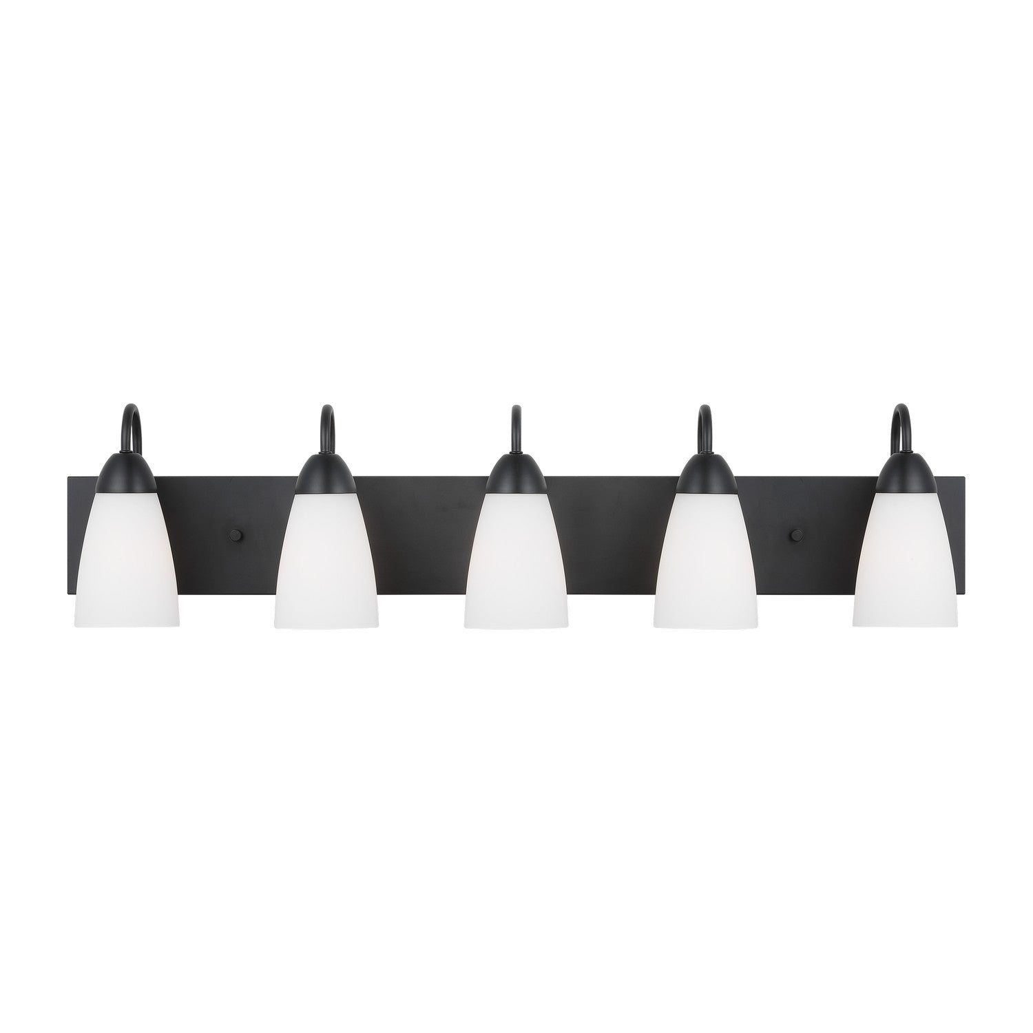 Generation Lighting - 4420205-112 - Five Light Wall / Bath - Seville - Midnight Black