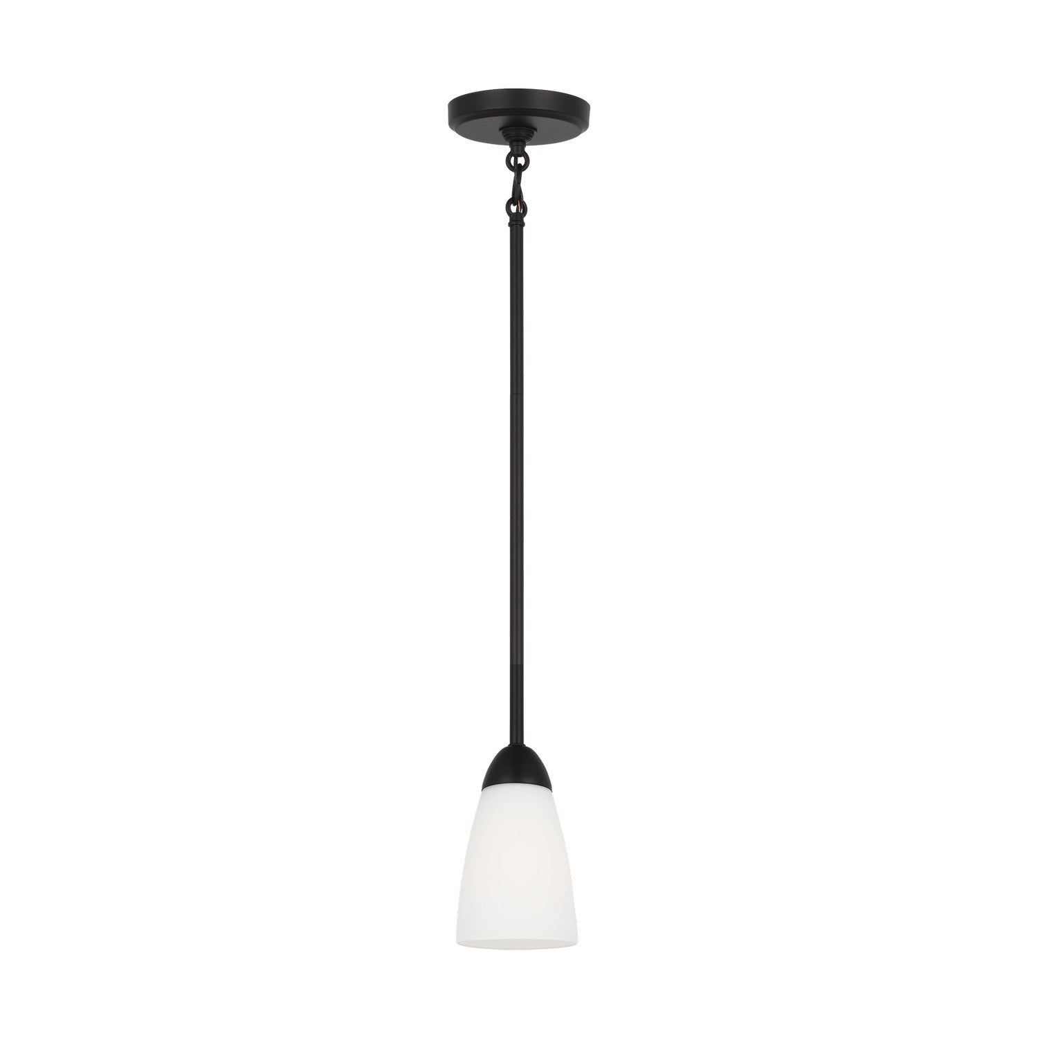 Generation Lighting - 6120201-112 - One Light Mini Pendant - Seville - Midnight Black
