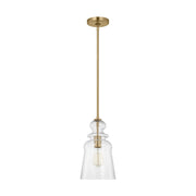 Generation Lighting - 6536901-848 - One Light Pendant - Kea - Satin Brass