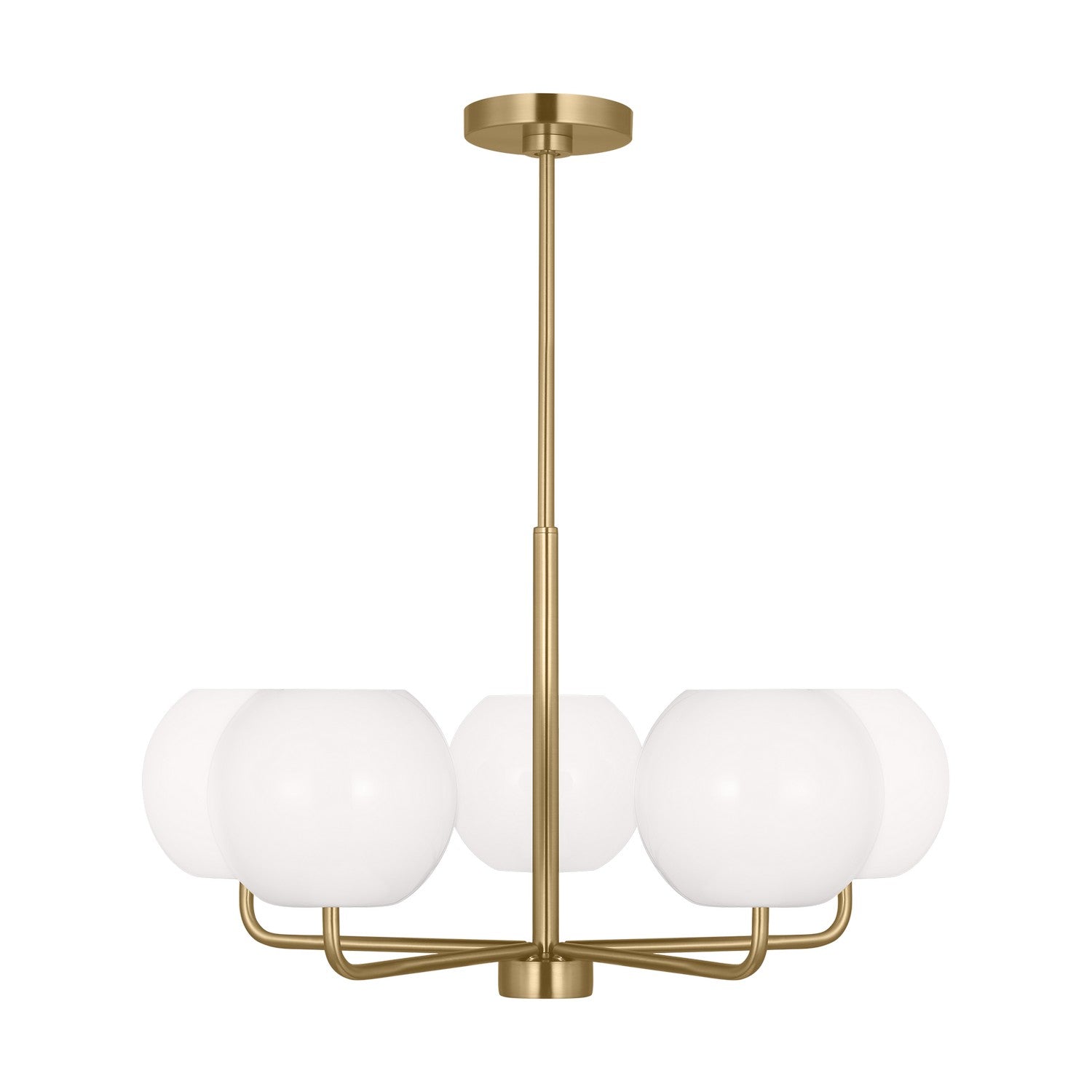 Generation Lighting - GLC1055SB - Five Light Chandelier - Rory - Satin Bronze