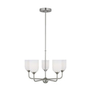 Generation Lighting - GLC1085BS - Five Light Chandelier - Emile - Brushed Steel