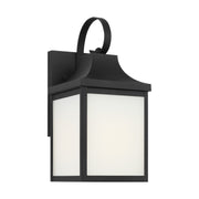 Generation Lighting - GLO1011TXB - One Light Outdoor Lantern - Say brook - Textured Black