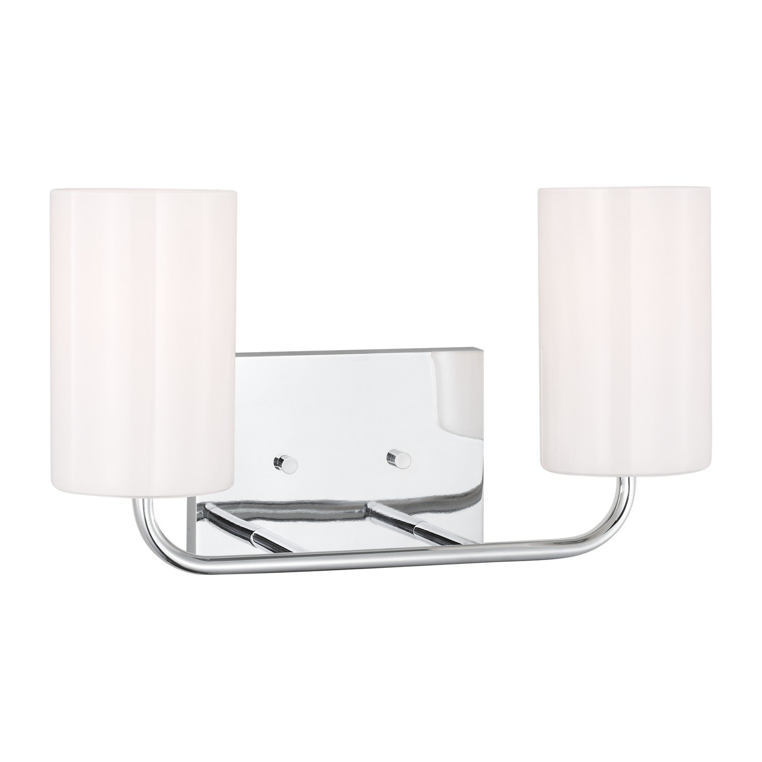Generation Lighting - GLV1002CH - Two Light Vanity - Rhett - Chrome