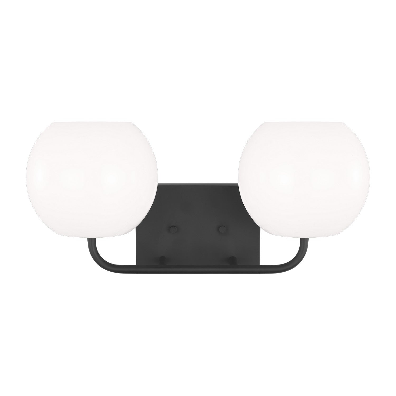 Generation Lighting - GLV1012MBK - Two Light Vanity - Rory - Midnight Black
