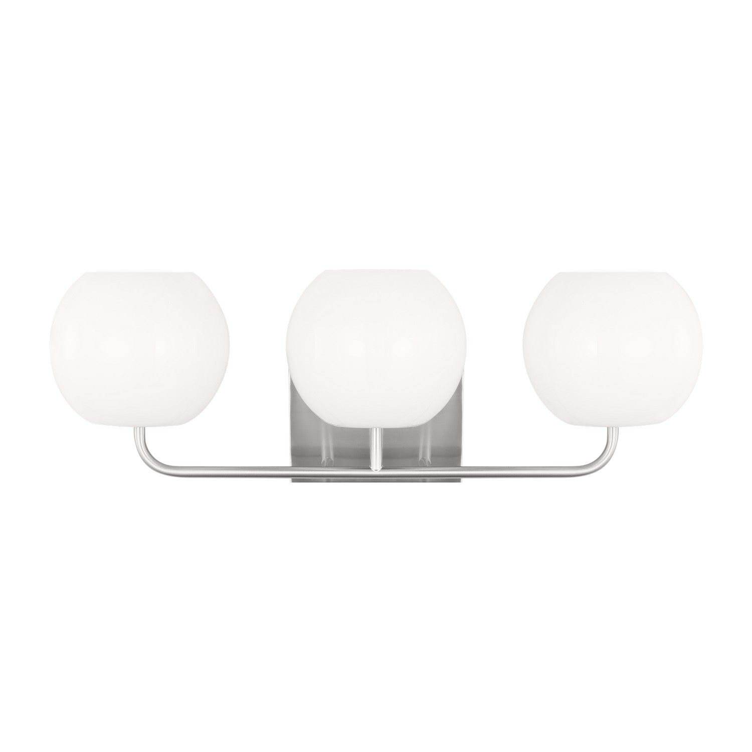 Generation Lighting - GLV1013BS - Three Light Vanity - Rory - Brushed Steel
