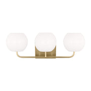Generation Lighting - GLV1013SB - Three Light Vanity - Rory - Satin Bronze