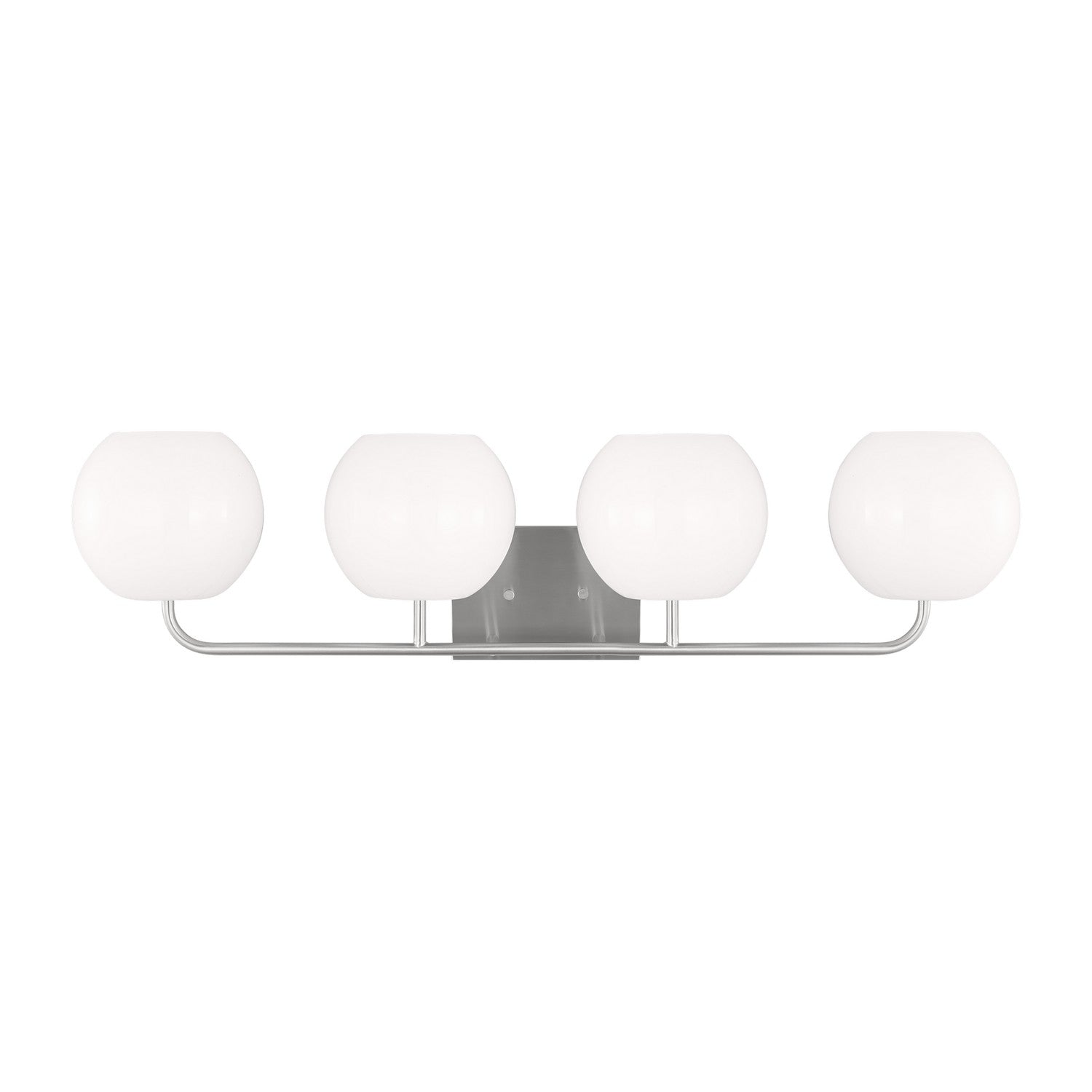 Generation Lighting - GLV1014BS - Four Light Vanity - Rory - Brushed Steel