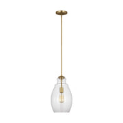 Generation Lighting - P1484SB - One Light Pendant - Marino - Satin Brass