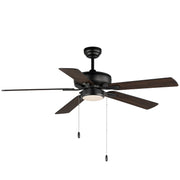 Maxim - 88937BK - 52" Ceiling Fan - Super-Max - Black