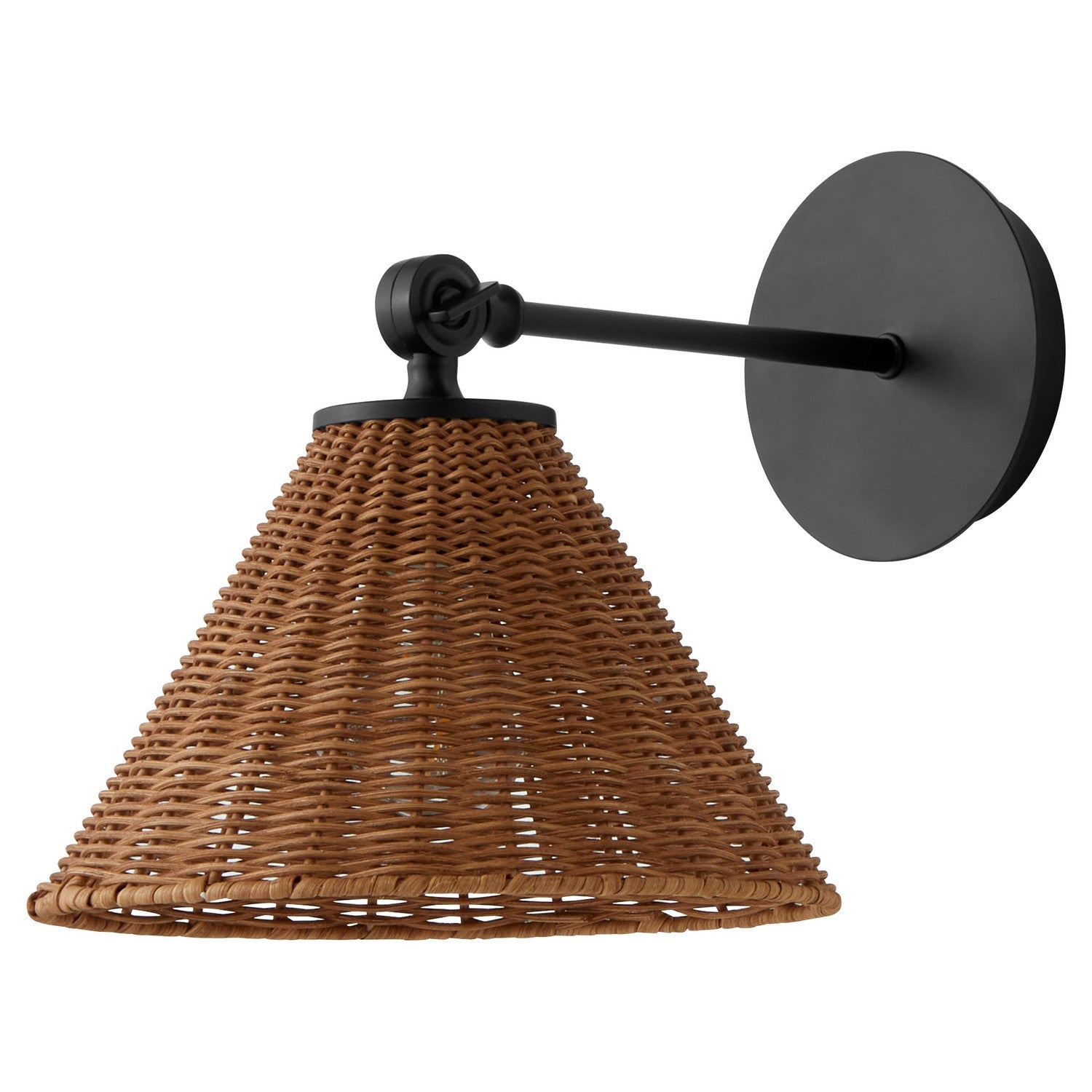Quorum - 5393-59 - One Light Wall Mount - Robinson - Matte Black