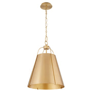 Quorum - 861-1-80 - One Light Pendant - Ellen - Aged Brass