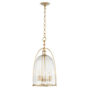 Quorum - 863-3-80 - Three Light Pendant - Alice - Aged Brass