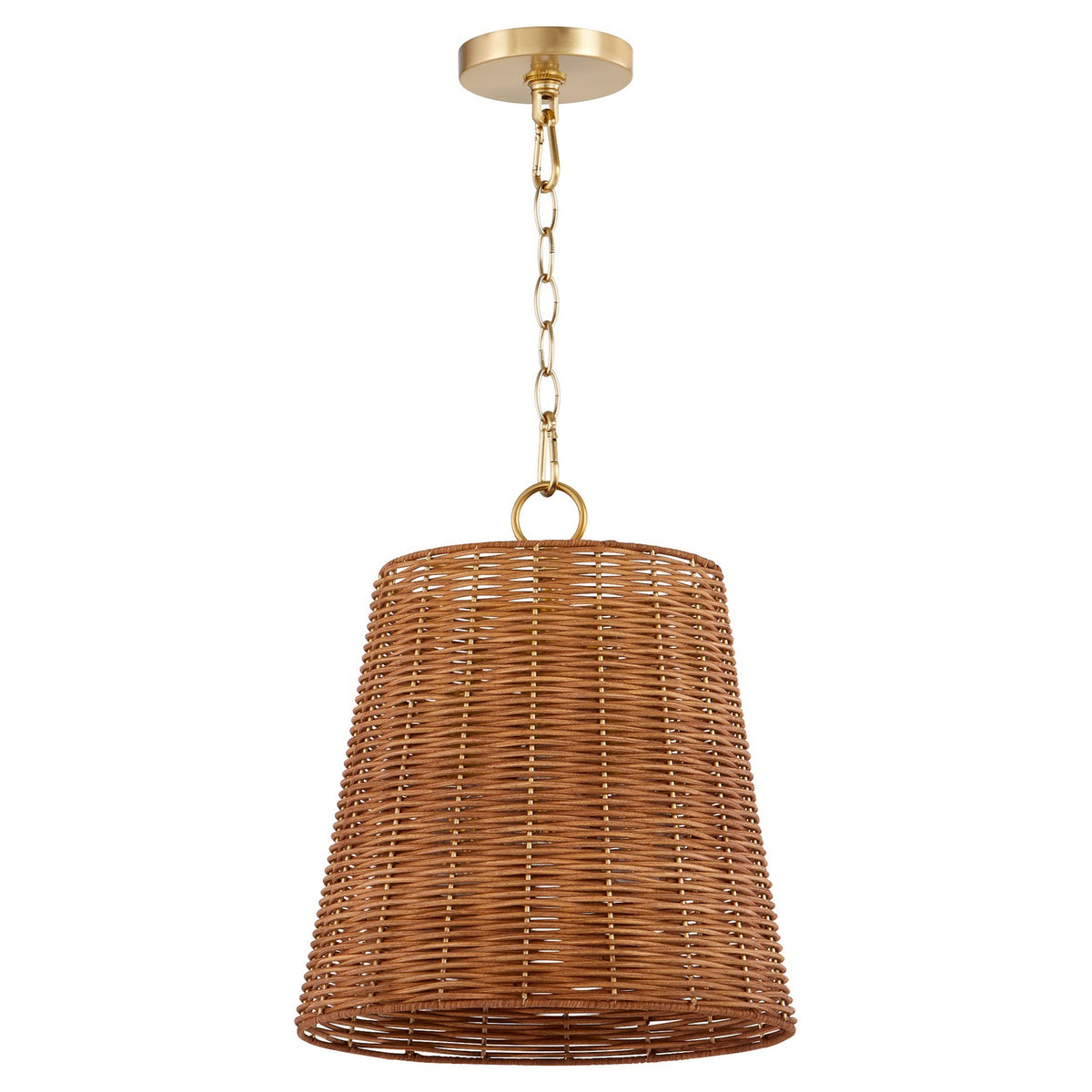 Quorum - 8893-13-80 - Three Light Pendant - Robinson - Aged Brass