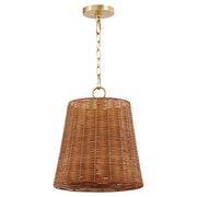 Quorum - 8893-13-80 - Three Light Pendant - Robinson - Aged Brass