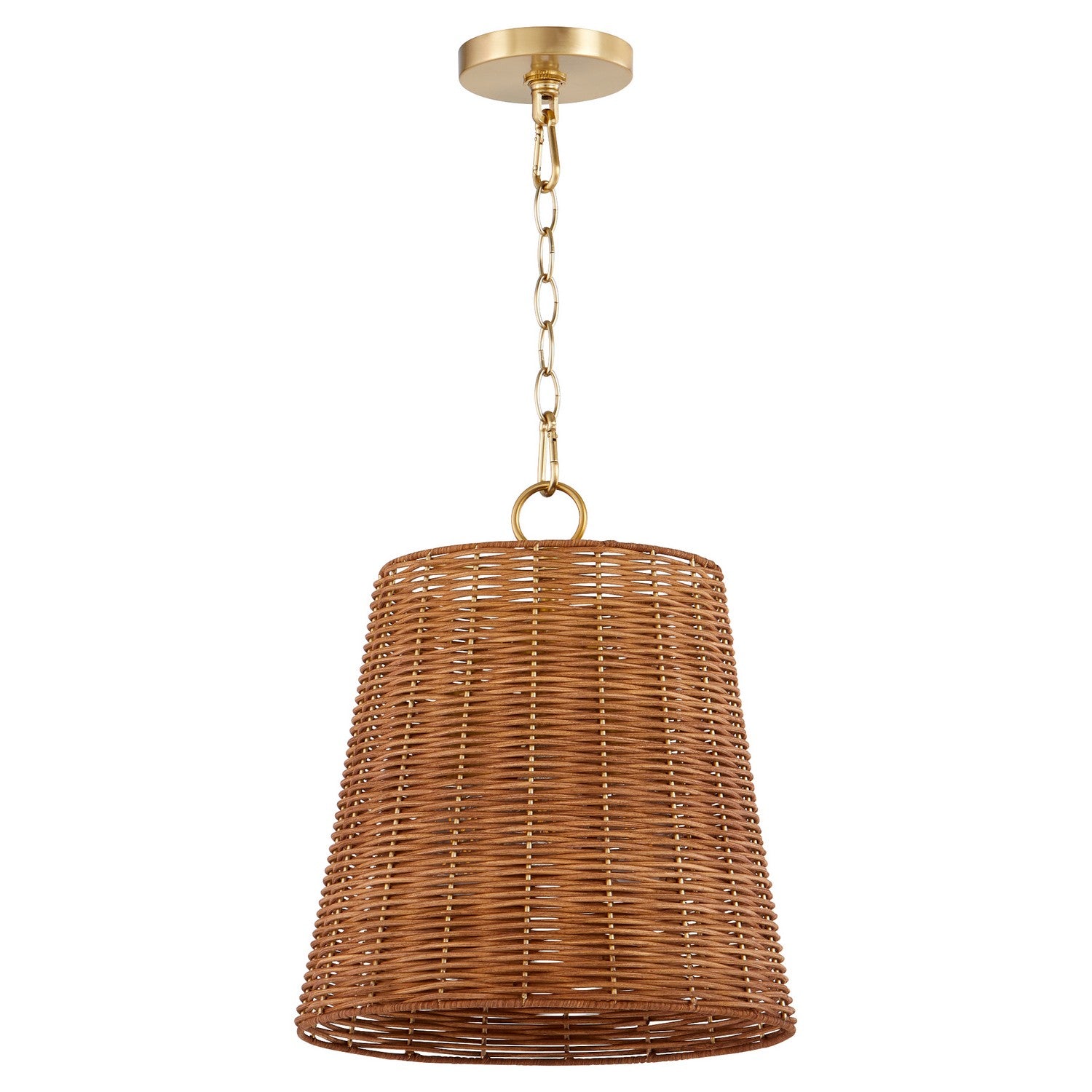 Quorum - 8893-13-80 - Three Light Pendant - Robinson - Aged Brass