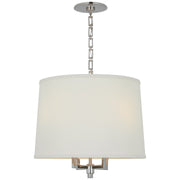 Visual Comfort Signature - BBL 5030PN-L - Four Light Pendant - Westport - Polished Nickel