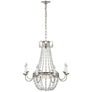 Visual Comfort Signature - CHC 1426PN-SG - Eight Light Chandelier - Paris Flea Market - Polished Nickel