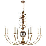 Visual Comfort Signature - CHC 1474GI - Eight Light Chandelier - gramercy - Gilded Iron