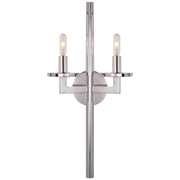 Visual Comfort Signature - KW 2201PN - Two Light Wall Sconce - Liaison - Polished Nickel