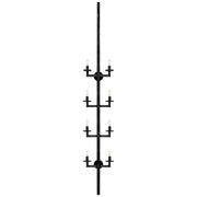 Visual Comfort Signature - KW 2204BZ - Eight Light Wall Sconce - Liaison - Bronze