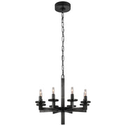 Visual Comfort Signature - KW 5200BZ - Eight Light Chandelier - Liaison - Bronze
