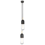 Visual Comfort Signature - TOB 5646BZ/HAB-CG-2 - LED Pendant - Junio - Bronze and Brass